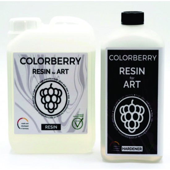 COLORBERRY RESIN for ART (3000ml) - Rasina Epoxidica 2+1 COLORBERRY RESIN for ART (3000ml) - Rasina Epoxidica 2+1