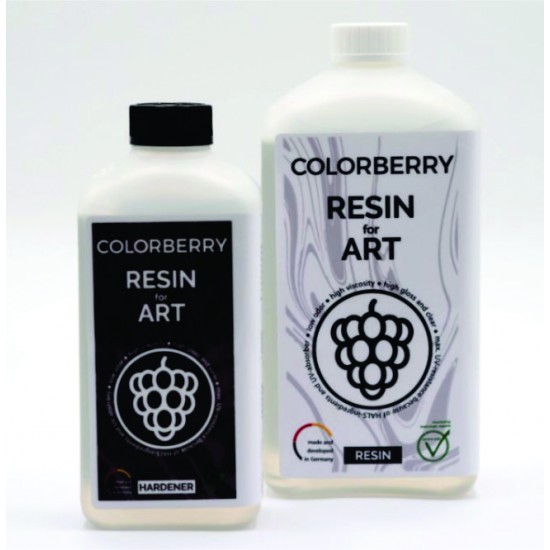 COLORBERRY RESIN for ART (1500ml) - Rasina Epoxidica 1+0.5 COLORBERRY RESIN for ART (1500ml) - Rasina Epoxidica 1+0.5
