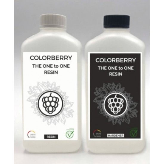 COLORBERRY THE ONE TO ONE RESIN (2000ml) - Rasina Epoxidica 1+1 COLORBERRY THE ONE TO ONE RESIN (2000ml) - Rasina Epoxidica 1+1